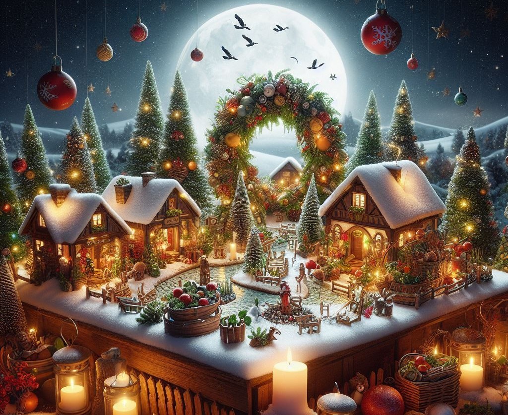 Frohe Weihnachten und ein gesundes neues Jahr 2024