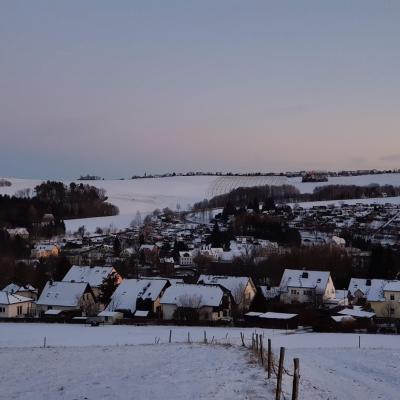 Blick auf Harthauer Hang